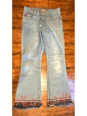 Eclis Nex Generation Vintage Y2K Denim Jeans, Made in Italy - Size 44 - 29